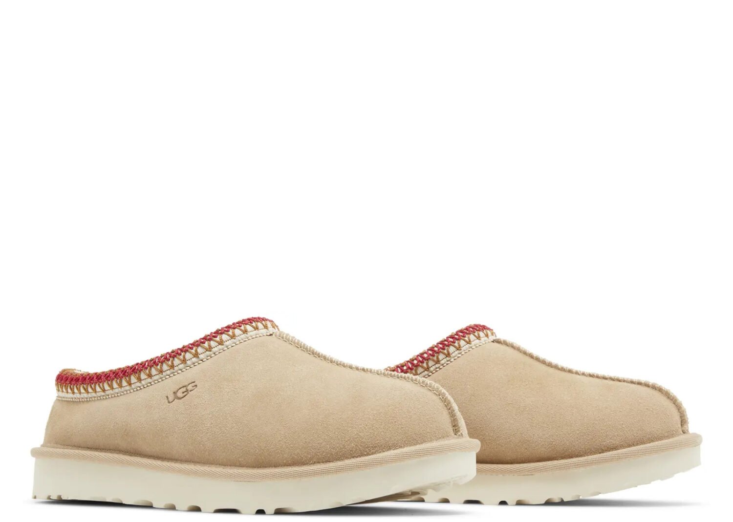 ugg tasman slipper sand dark cherry (w)