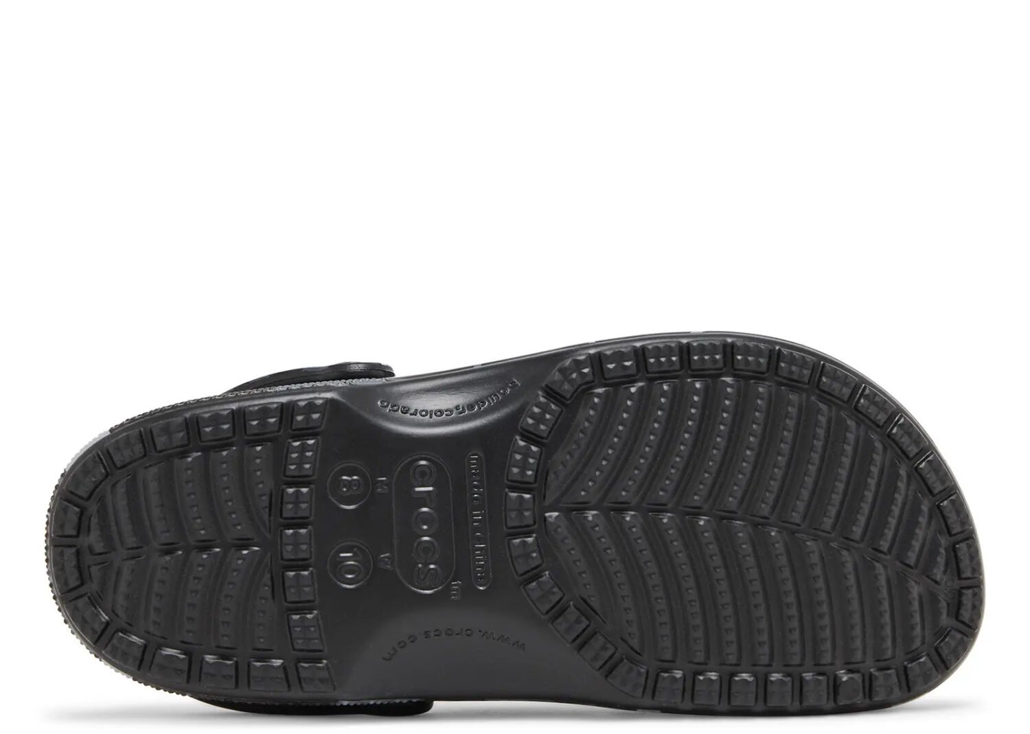 crocs classic clog clot black