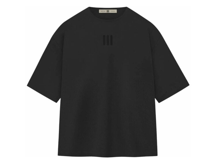 fear of god athletics performance jersey tee black