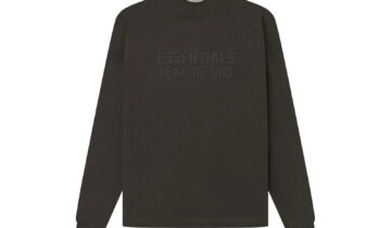 Fear of God Essentials Relaxed Crewneck Off Black