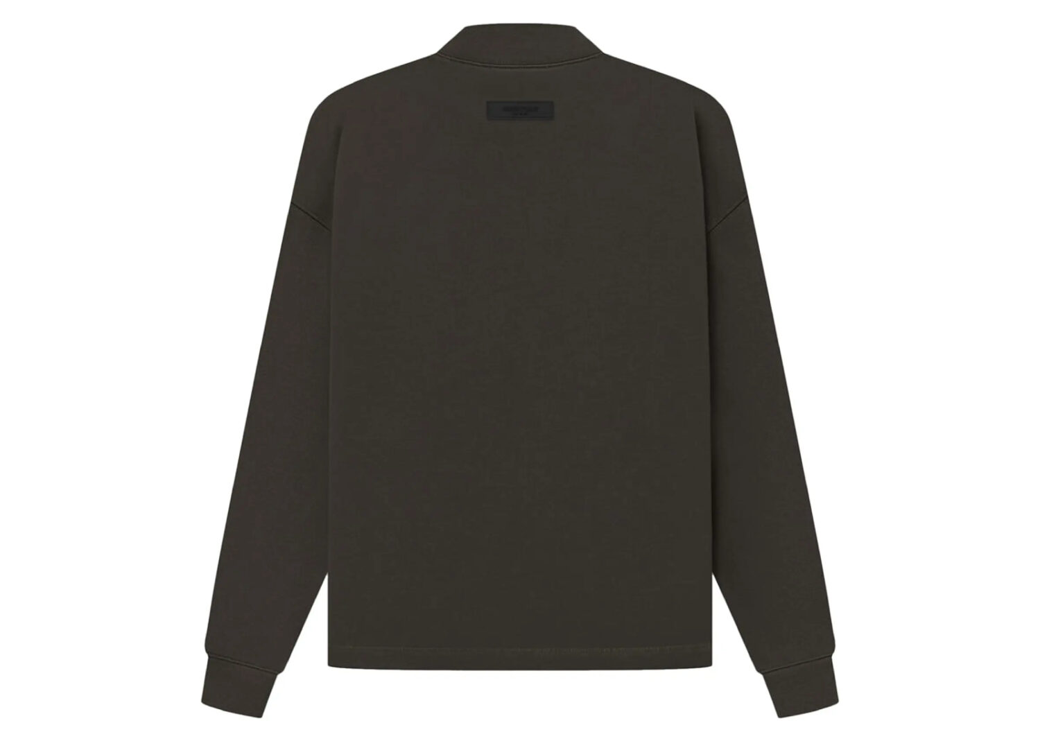 fear of god essentials relaxed crewneck off black