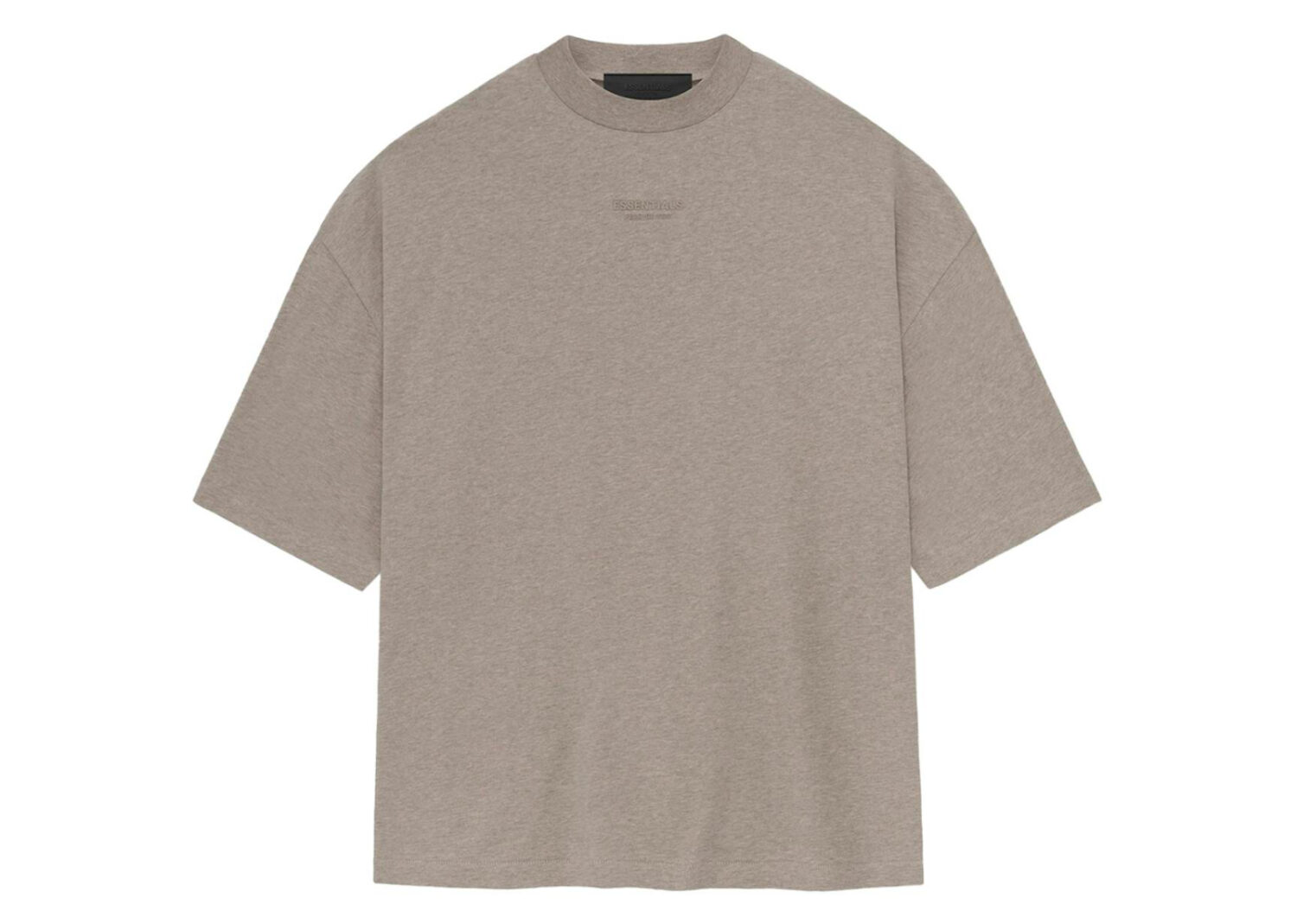 fear of god essentials tee core heather