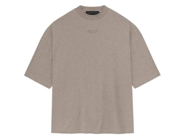 fear of god essentials tee core heather