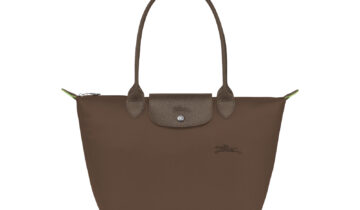 Longchamp Le Pliage Green Medium Tote Bag Terra