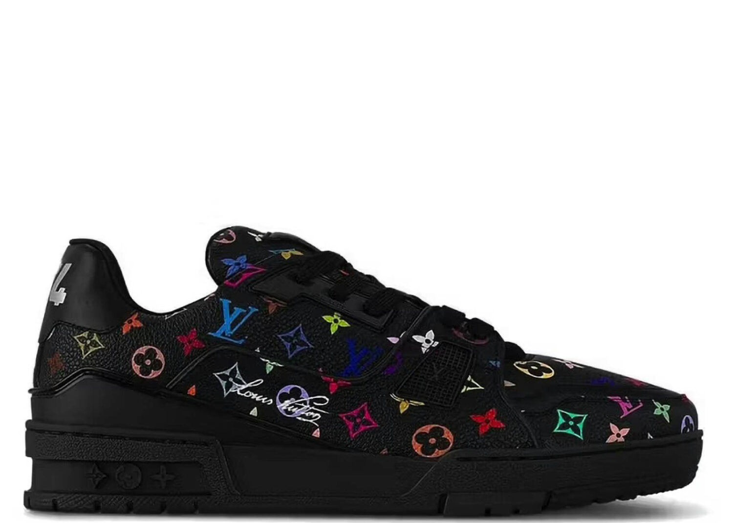 Louis Vuitton LV Trainer Takashi Murakami Black