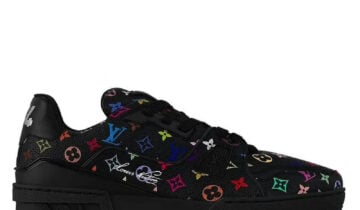 Louis Vuitton LV Trainer Takashi Murakami Black