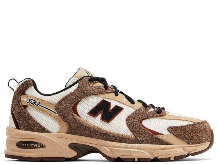 new balance 530 brown tan