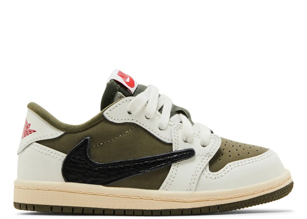 Nike Air Jordan 1 Retro Low OG SP Travis Scott Medium Olive (TD