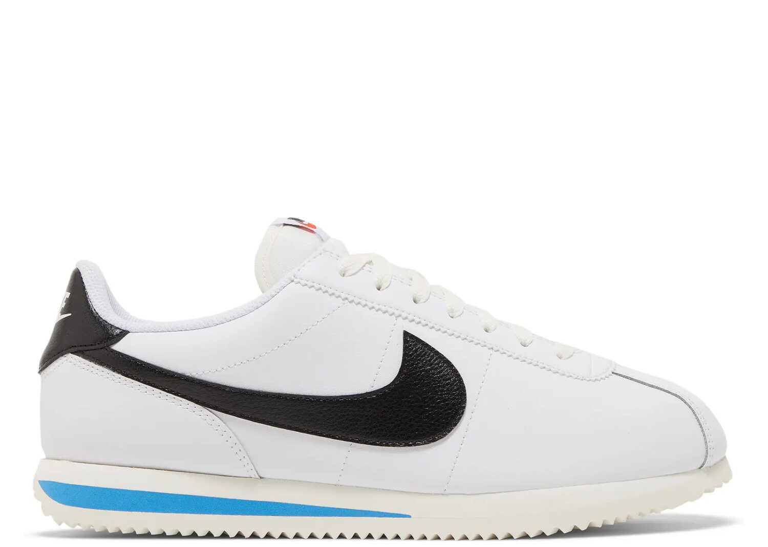 nike cortez 23 white black light photo blue