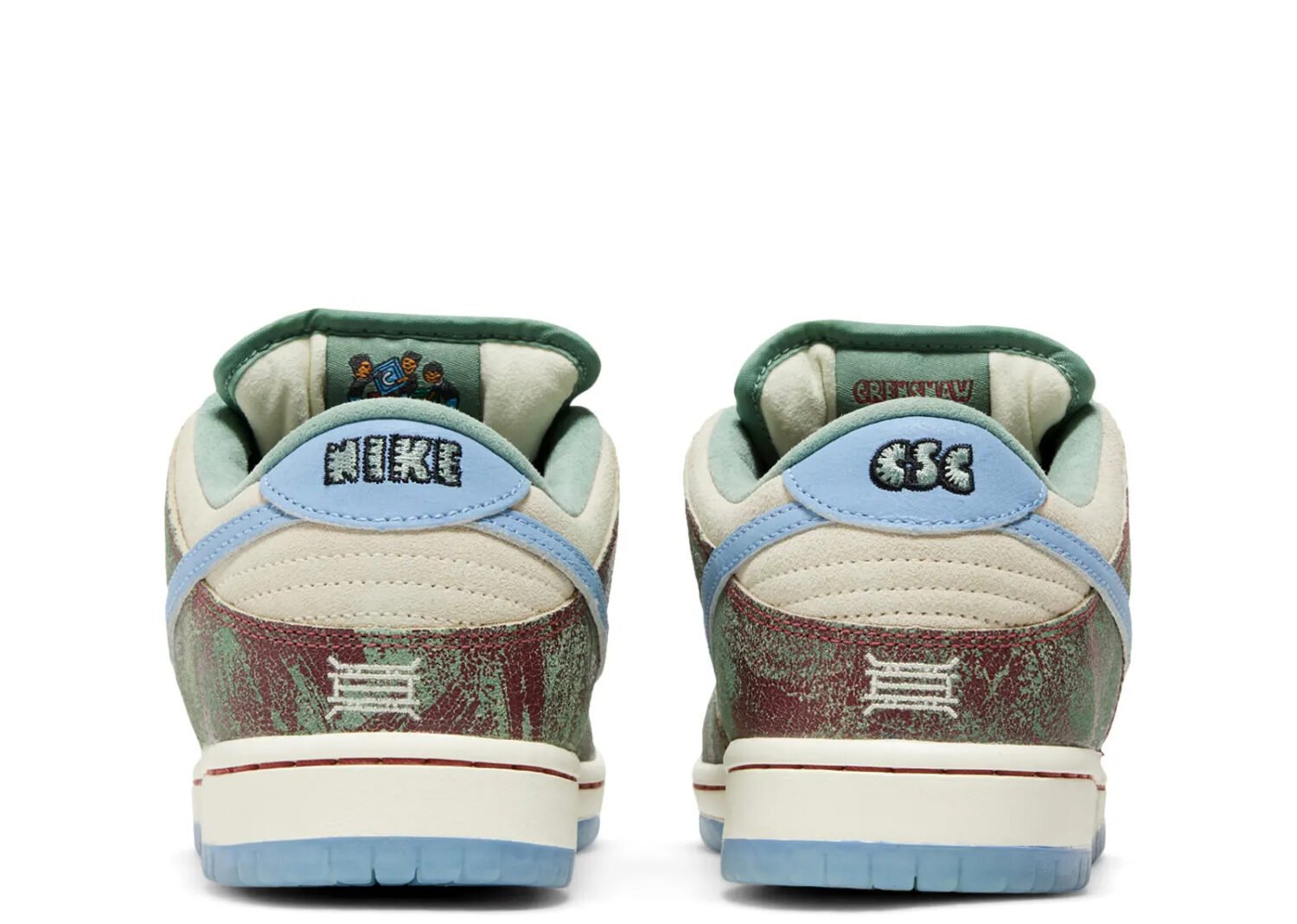 nike sb dunk low crenshaw skate club