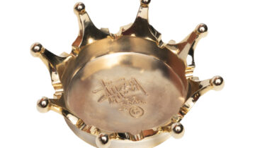 Stüssy Crown Ashtray Brass