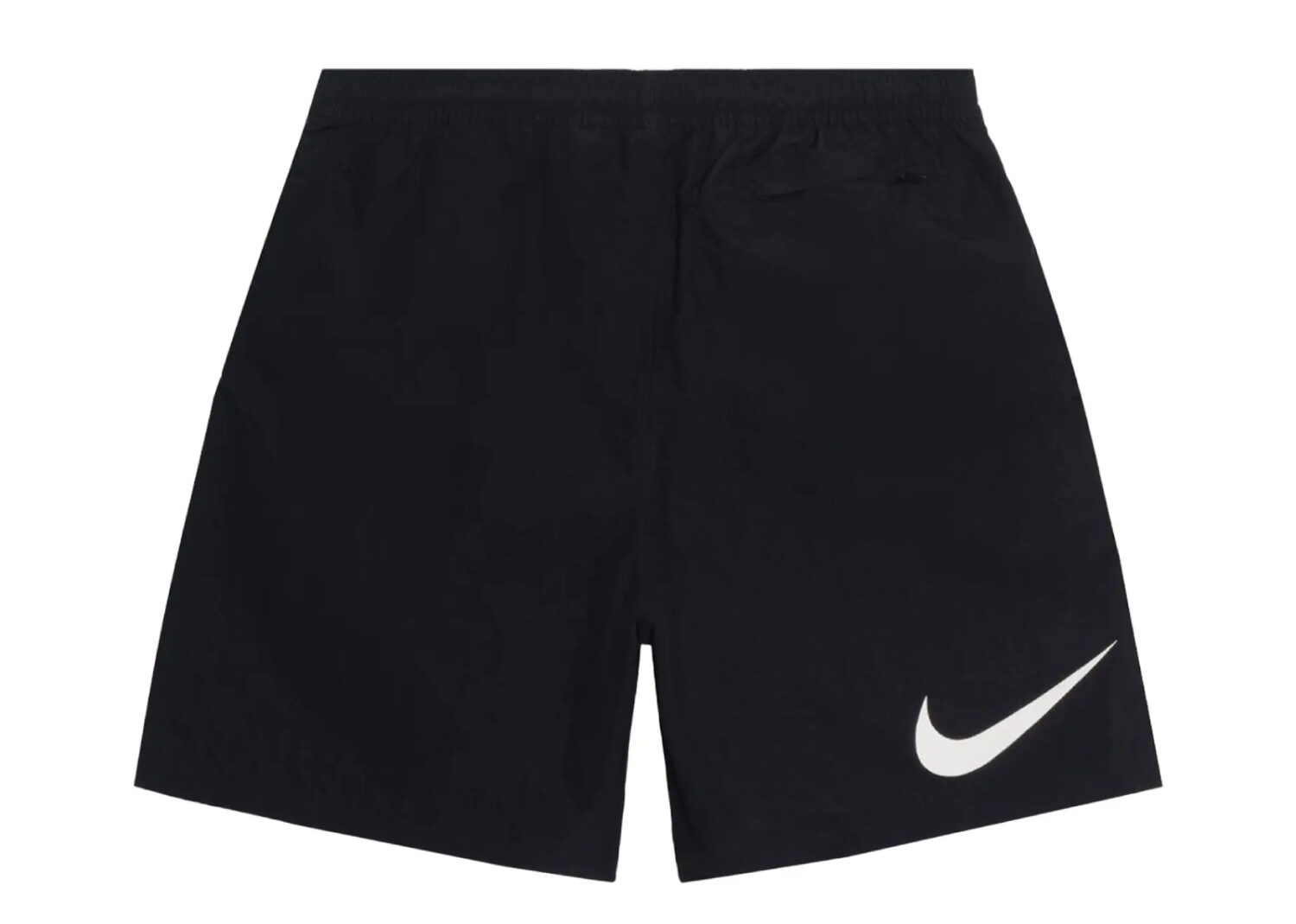 stussy x nike nylon short black