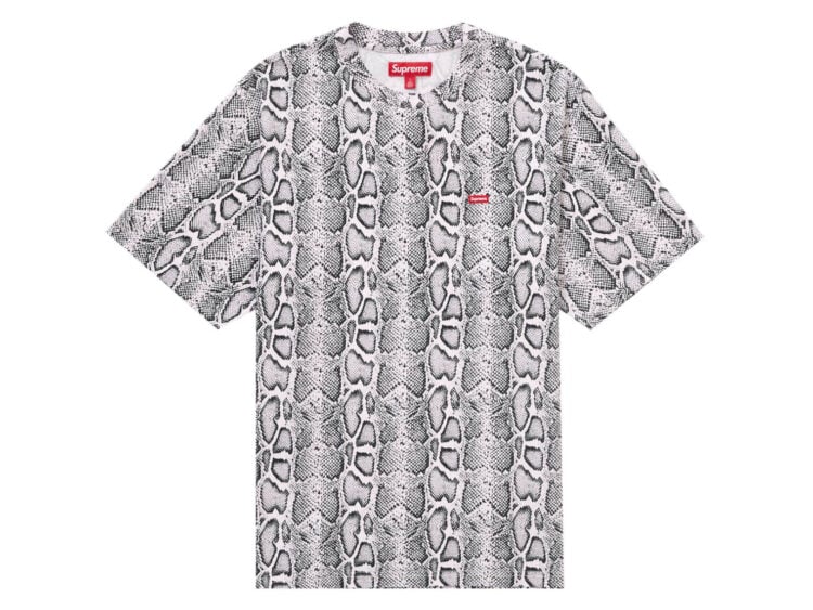 supreme small box tee (ss24) snake