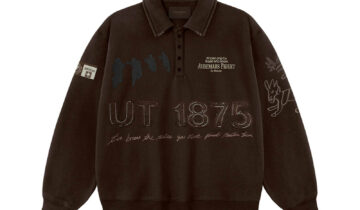 Travis Scott CJ x Audemars Piguet Rugby Sweater Dark Brown