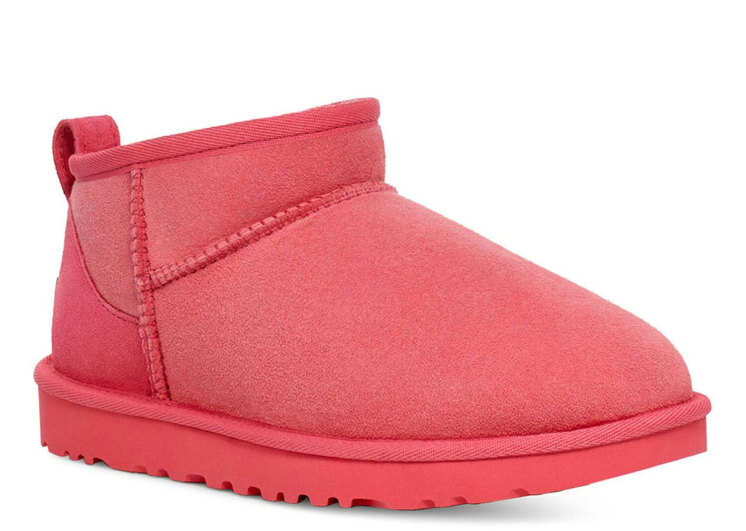 ugg classic ultra mini boot pink glow (w)