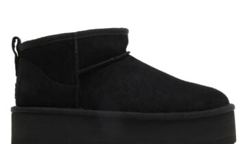 UGG Classic Ultra Mini Platform Boot Black (W)
