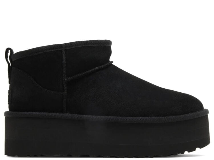 UGG Classic Ultra Mini Platform Boot Black (W)