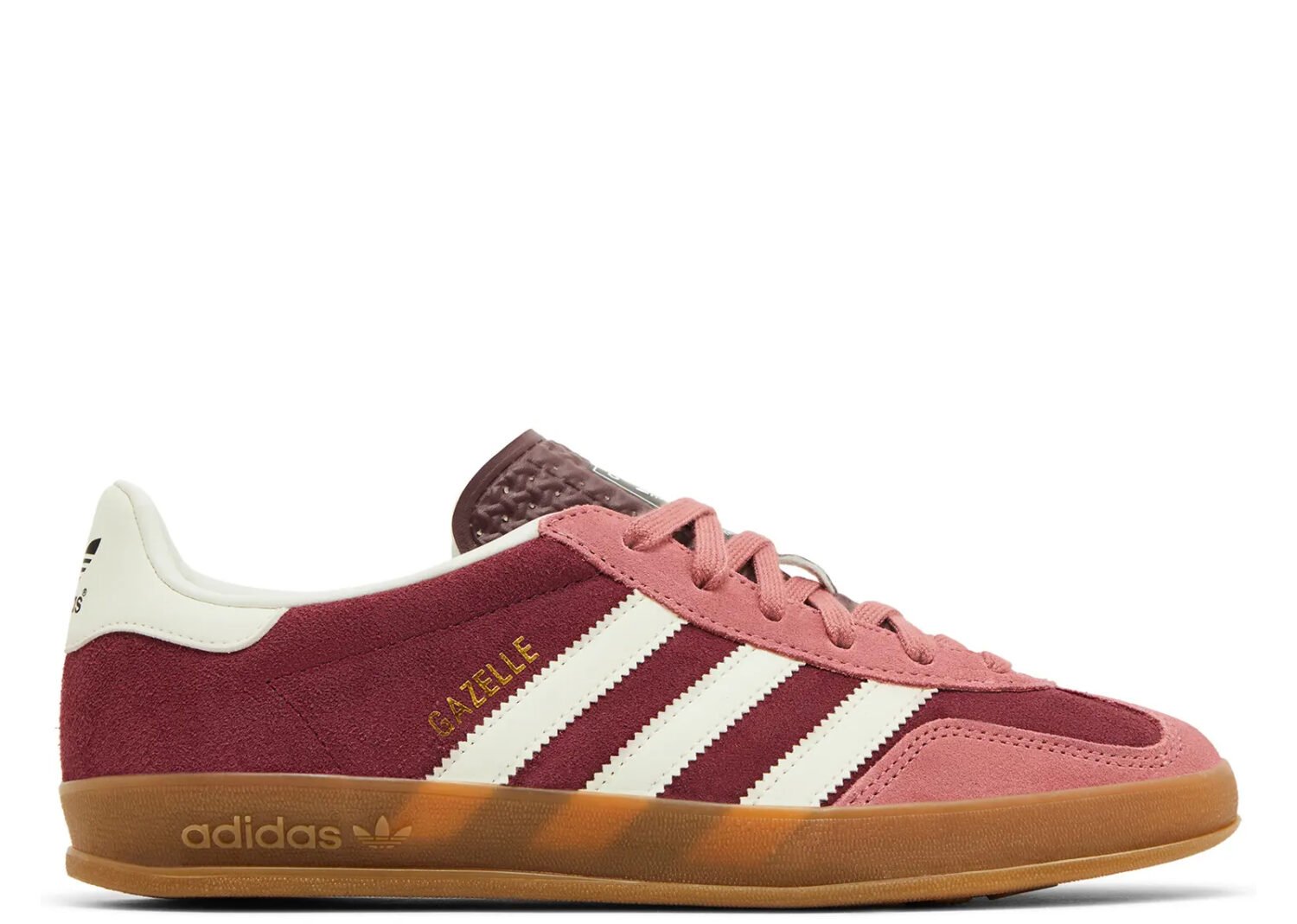 adidas gazelle indoor maroon preloved crimson