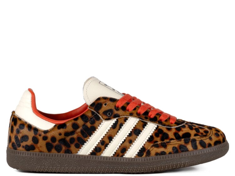 adidas samba og preloved red leopard (w)