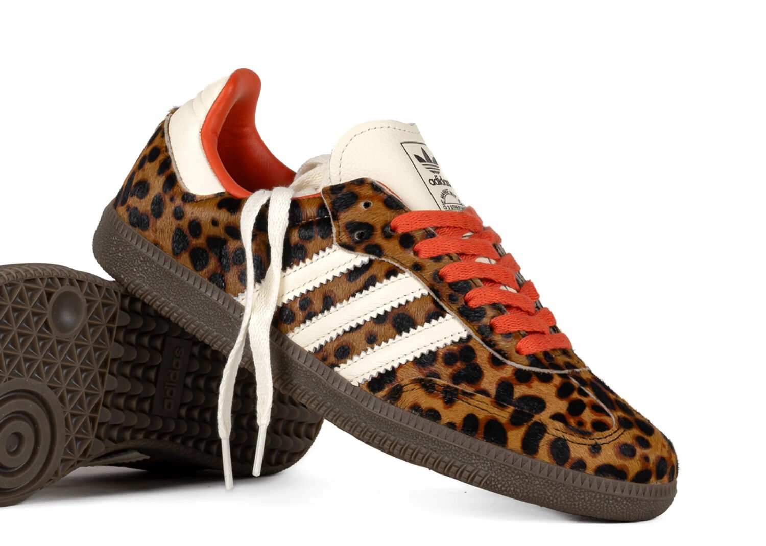 adidas samba og preloved red leopard (w)