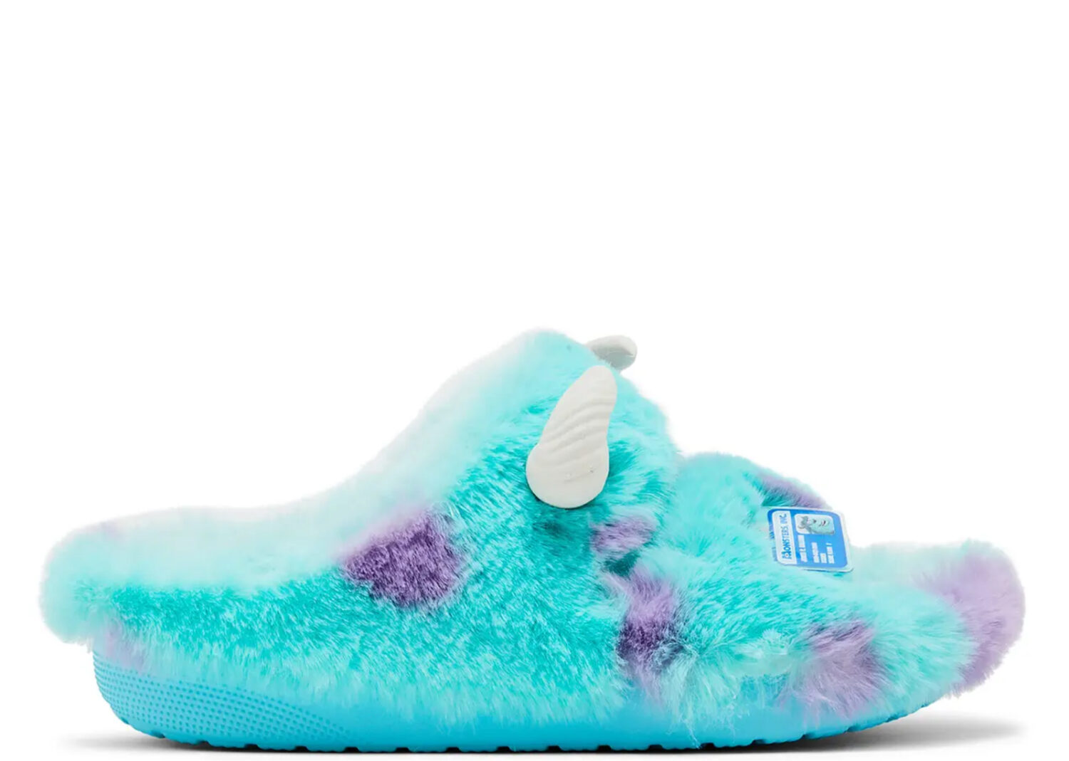 crocs classic cozzzy sandal monsters inc. sulley