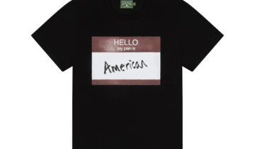 Denim Tears My Pain Is Tee Black