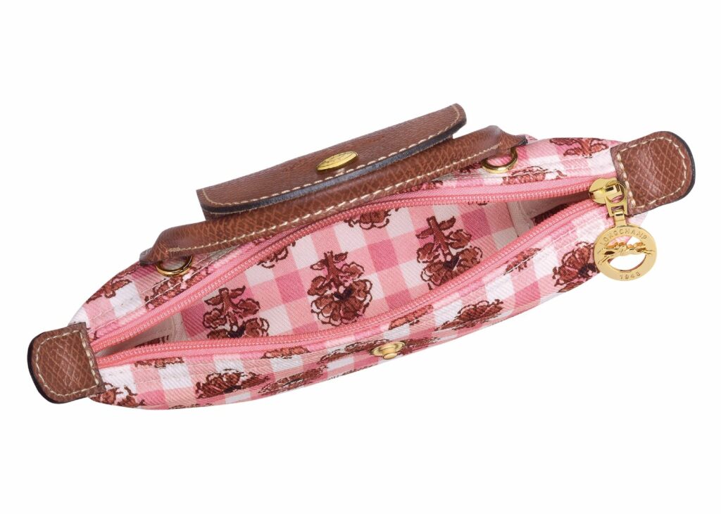 Longchamp Le Pliage Collection XS Pouch Blush Canvas - 34205HGG633