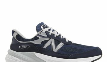New Balance 990v6 MiUSA Navy White
