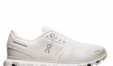 On Running Cloud 6 All White (W)