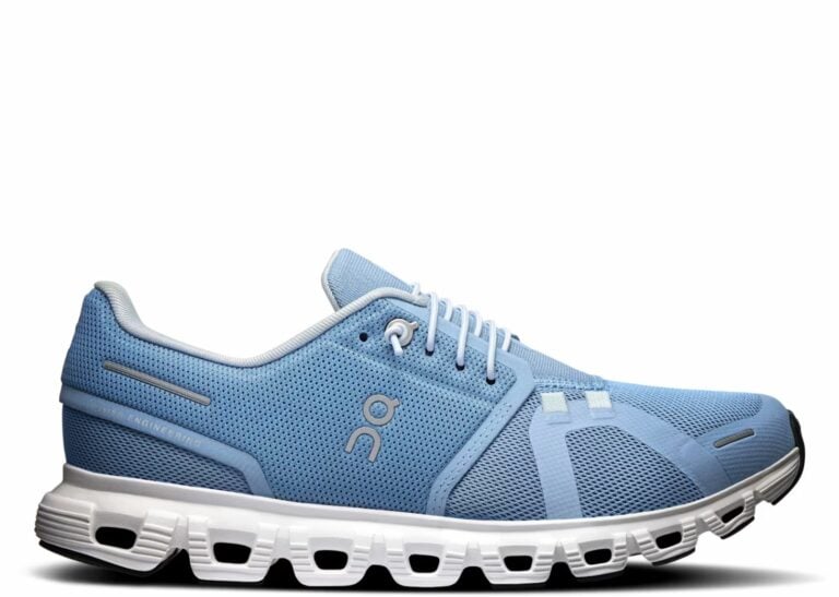 on running cloud 6 chambray white (w)