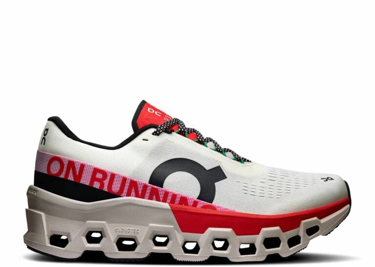 on running cloudmonster 2 ivory red (w)