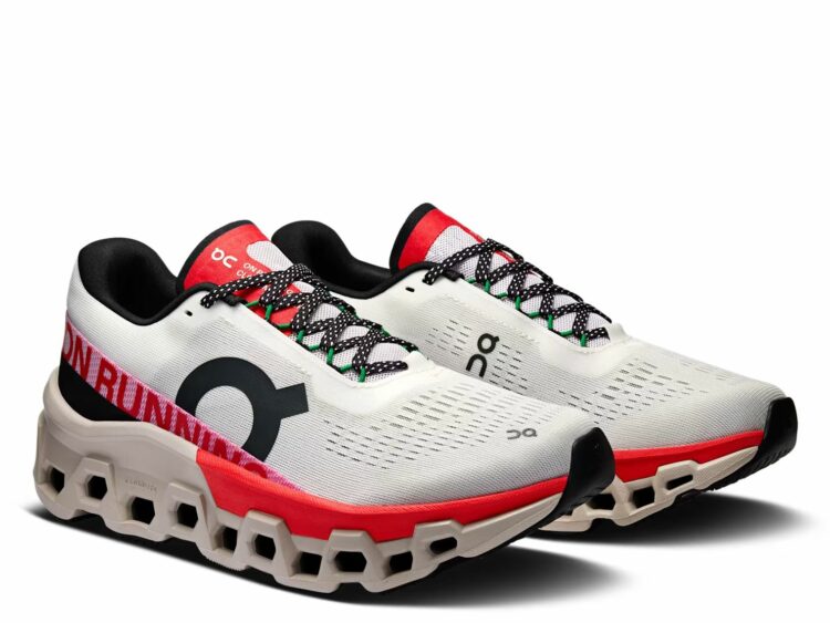 On Running Cloudmonster 2 Ivory Red (W)