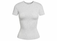 skims cotton jersey t shirt light heather grey