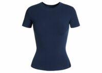 skims cotton jersey t shirt navy