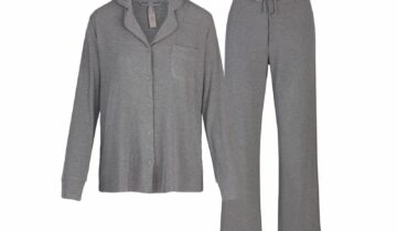 Skims Soft Lounge Sleep Set Heather Grey
