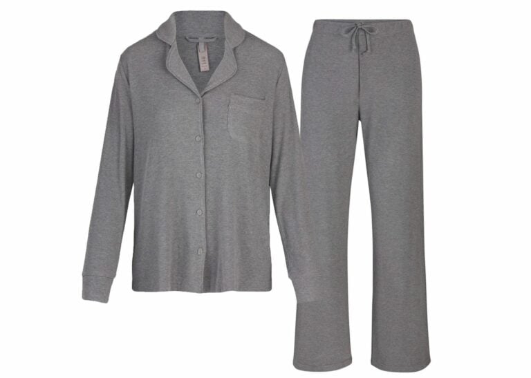 skims soft lounge sleep set heather grey