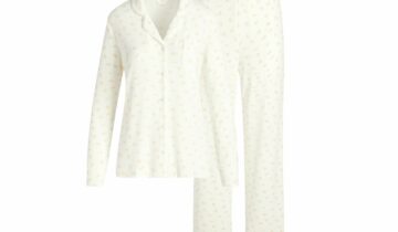 Skims Soft Lounge Sleep Set Marble Garden Print