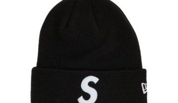 Supreme New Era S Logo Beanie (FW24) Black