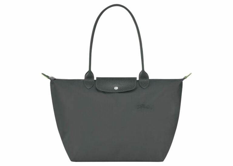 longchamp le pliage green large tote bag graphite