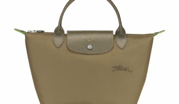 Longchamp Le Pliage Green Small Handbag Artichoke