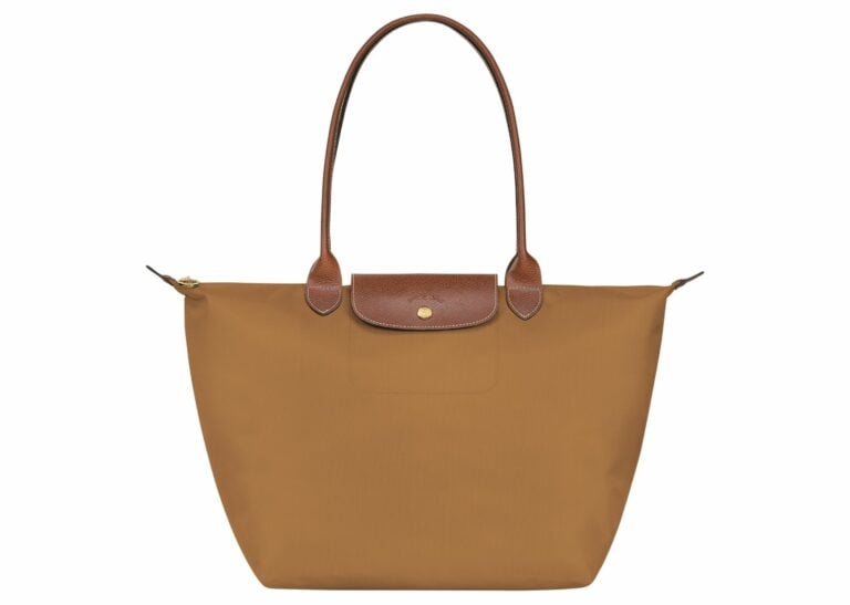 longchamp le pliage original large tote bag fawn