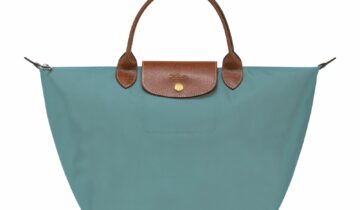 Longchamp Le Pliage Original Medium Handbag Eucalyptus