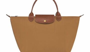 Longchamp Le Pliage Original Medium Handbag Fawn