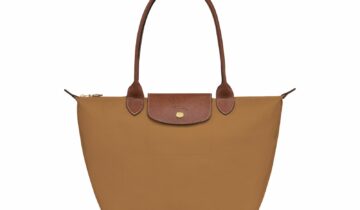 Longchamp Le Pliage Original Medium Tote Bag Fawn