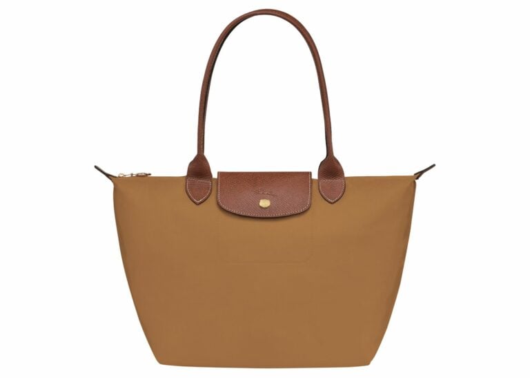 longchamp le pliage original medium tote bag fawn