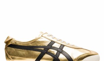 Onitsuka Tiger Mexico 66 Pure Gold Black