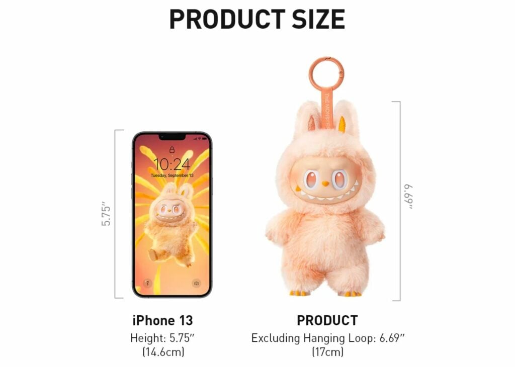 Pop Mart Labubu The Monsters Big into Energy Series Vinyl Plush