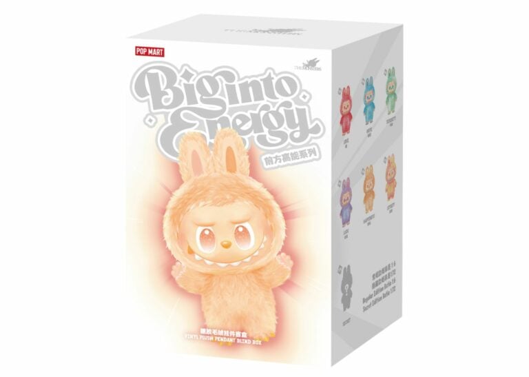 Pop Mart Labubu The Monsters Big into Energy Series Vinyl Plush Pendant Single Blind Box