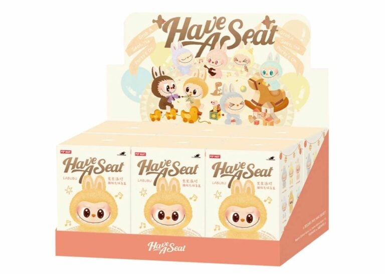 pop mart labubu the monsters have a seat vinyl plush sealed case (6 blind boxes)