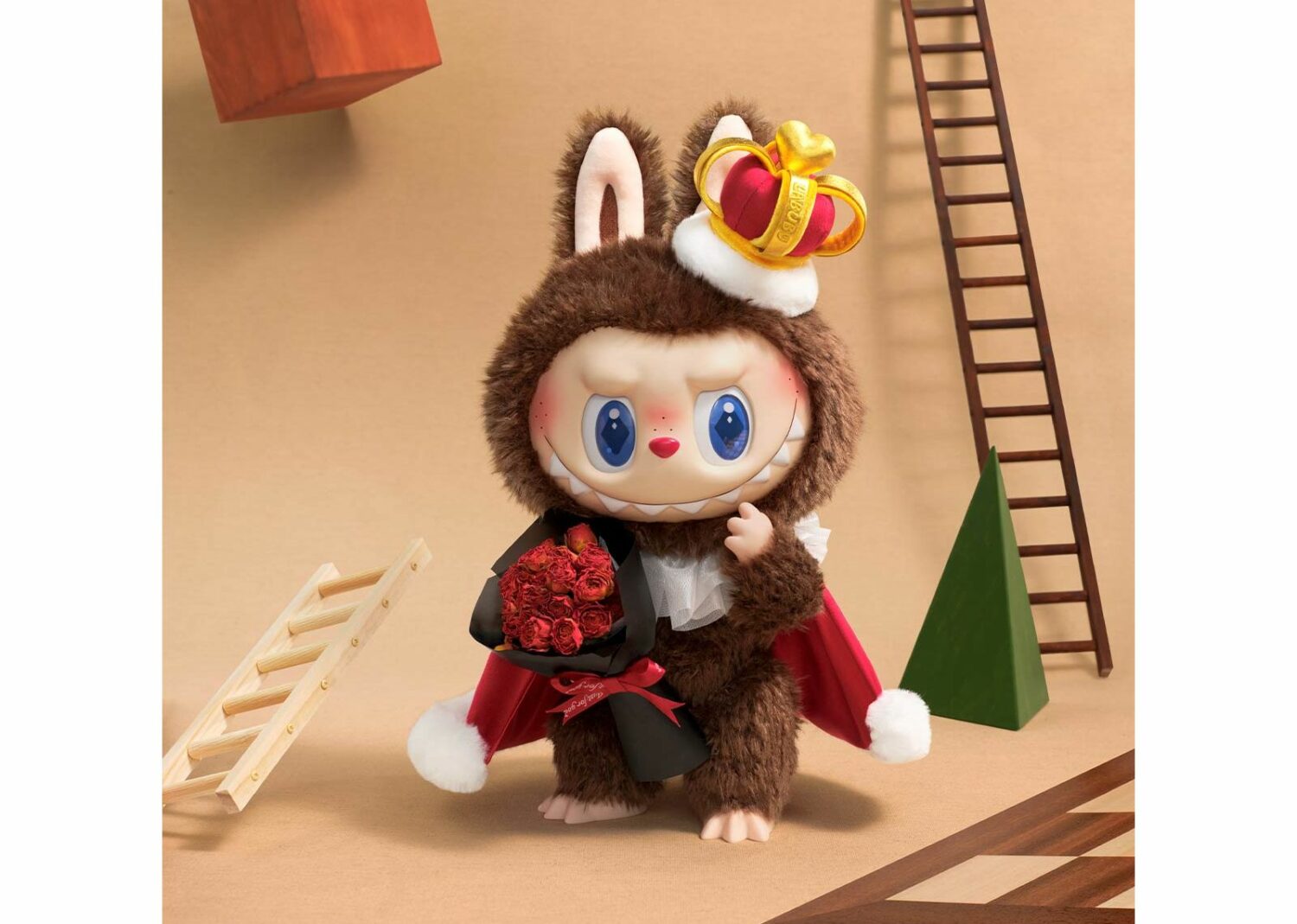pop mart labubu the monsters let's checkmate series vinyl plush doll